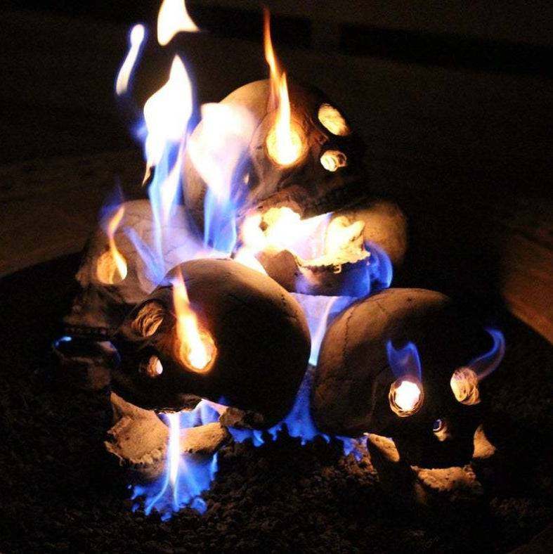 Halloween Fire Pit Skulls - Libiyi