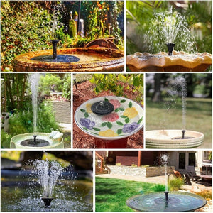 Libiyi Solar Powered Water Fountain - Libiyi