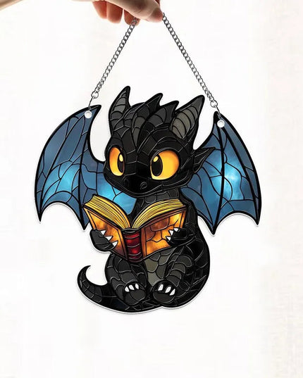 🎄2024 Christmas Gift 50% Off--Acrylic Colorful Dragon Suncatcher Ornament - Libiyi