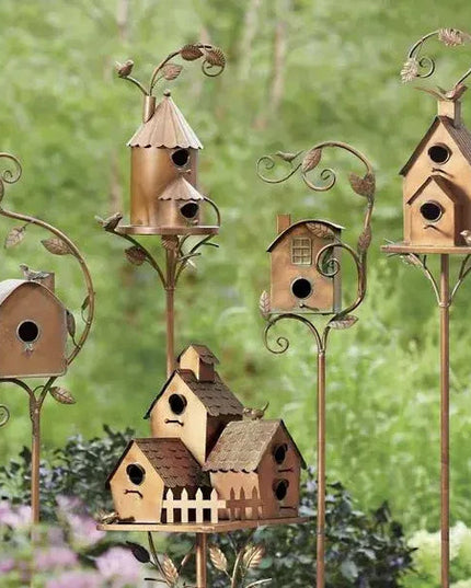 Shirem Birdhouse Stakes - Libiyi