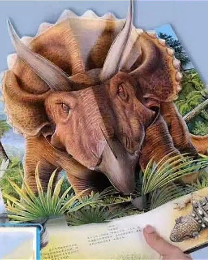 ⏰Hot Sale 49%-🦖3D Encyclopedia Prehistorica Dinosaurs📙 - Libiyi