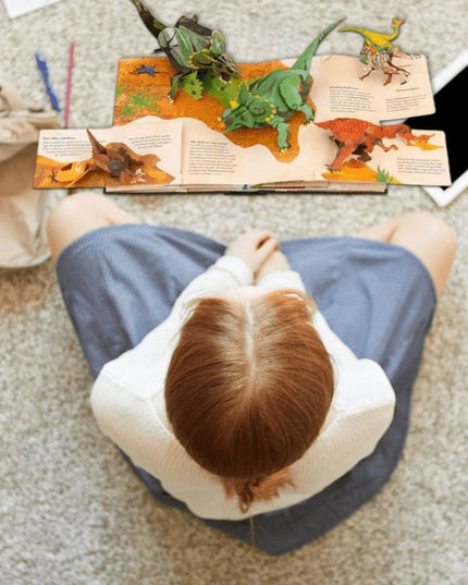 ⏰Hot Sale 49%-🦖3D Encyclopedia Prehistorica Dinosaurs📙 - Libiyi