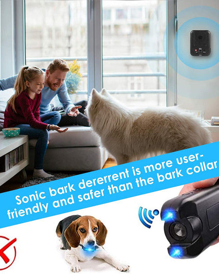 Ultrasonic Dog Barking Control Device (Trains Your Dog Not to Bark) - Libiyi