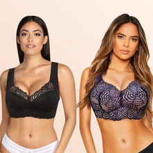 Load image into Gallery viewer, EXTRA LIFT - Ultimate Lift Stretch Full-Figure Seamless Lace Cut-Out Bra - Libiyi