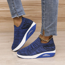 Load image into Gallery viewer, Women&#39;s low top fly woven casual sneakers - Libiyi