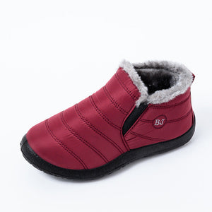 Autumn and winter non-slip warm soft bottom cotton shoes and cotton boots—Unisex - Keillini