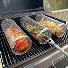 Load image into Gallery viewer, Barbecue stainless steel wire mesh cylinder - Libiyi