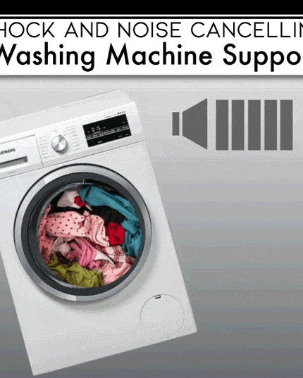 Shock And Noise Cancelling Washing Machine Support - Libiyi