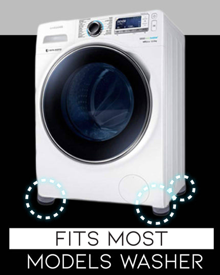 Shock And Noise Cancelling Washing Machine Support - Libiyi