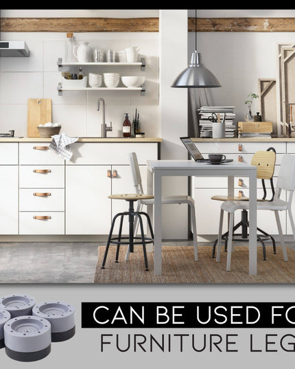 Shock And Noise Cancelling Washing Machine Support - Libiyi