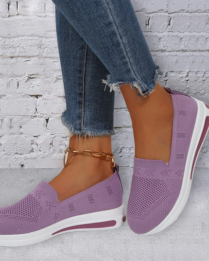 Zeaker Women's Flat Heel Round Toe Shoes - Keilini