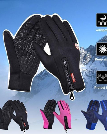 Heat-Retaining Waterproof Touchscreen Gloves - Keillini