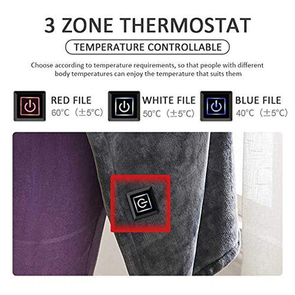 Electric Heated Outer Blanket Heated Shawl - Keillini