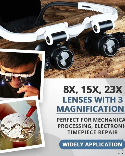Keilini LED Glasses Magnifier - Libiyi