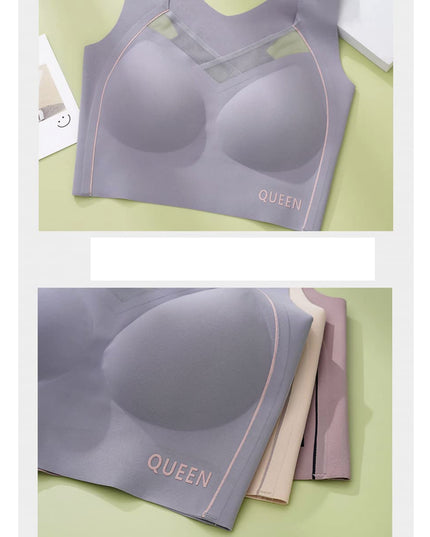 Full Cup Pads Large Size Breathable Bras for Ladys Women - Libiyi