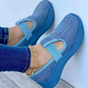 Spring New Fashion Casual Shallow Mesh Hollow Women's Sneakers - Libiyi