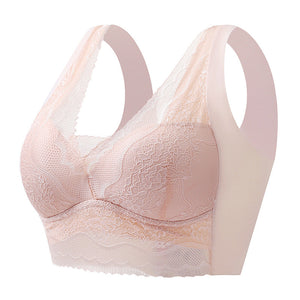 Lace anti-exposure seamless bra - Libiyi