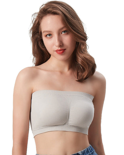 double layer bottoming no steel ring tube top underwear - Keillini