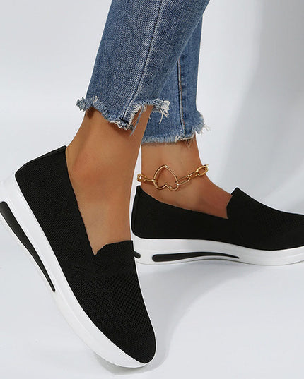 Zeaker Women's Flat Heel Round Toe Shoes - Keilini