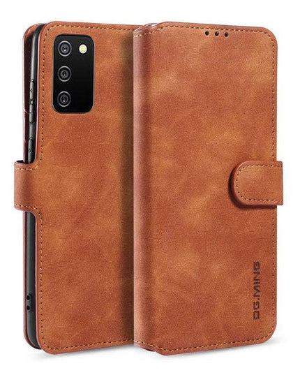 Wallet Stand PU Leather Case For Samsung Galaxy A02S - Libiyi