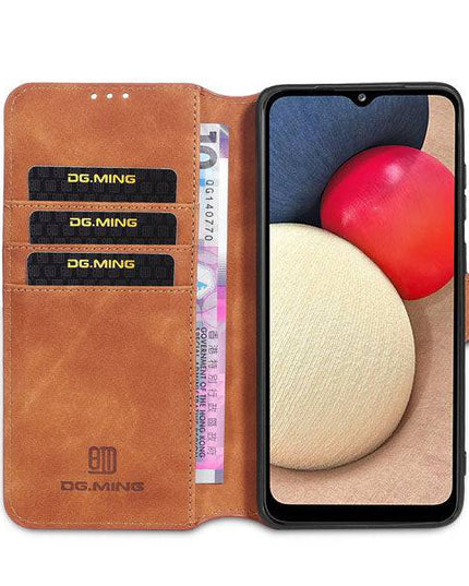 Wallet Stand PU Leather Case For Samsung Galaxy A02S - Libiyi