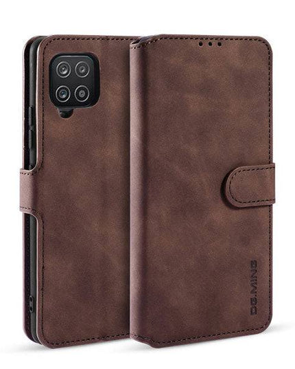 Wallet Stand PU Leather Case For Samsung Galaxy A12 - Libiyi