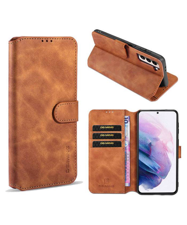Wallet Stand PU Leather Case For Samsung Galaxy S21 Plus(5G) - Libiyi