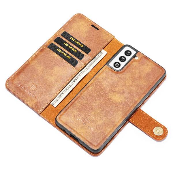 Magnetic 2-in-1 Detachable Leather Wallet Case For Samsung Galaxy S21 Plus - Libiyi