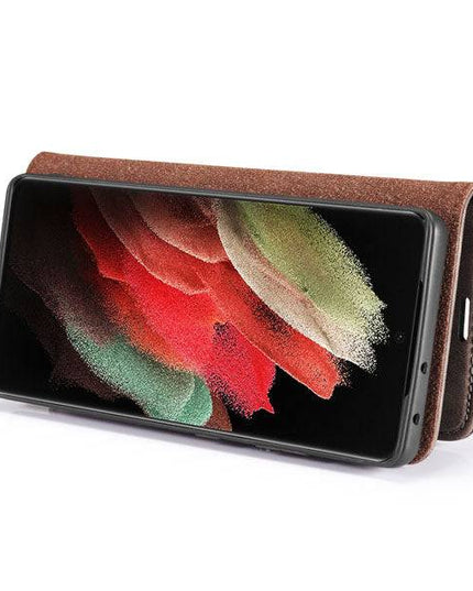 Samsung Galaxy S21 Ultra Magnetic 2-in-1 Detachable Leather Wallet Case - Libiyi