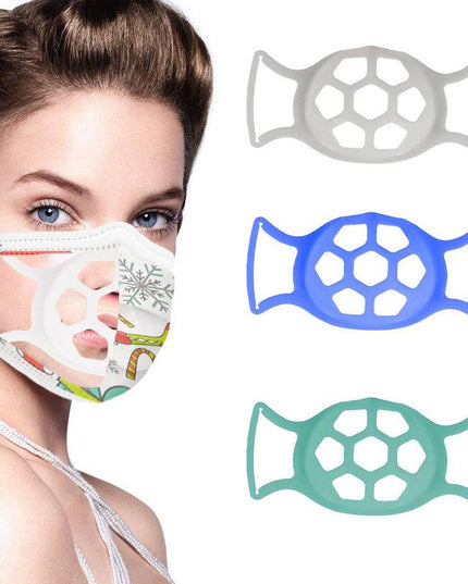 3D Softer Face Mask Bracket for More Breathing Space - Libiyi