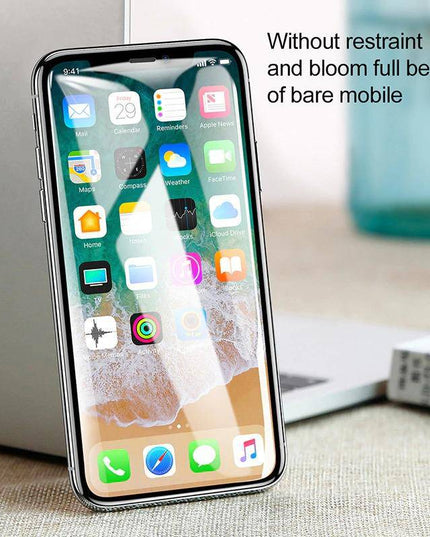 2 PACK-0.3mm Full Coverage Tempered Glass Screen Protector For iPhone - Libiyi