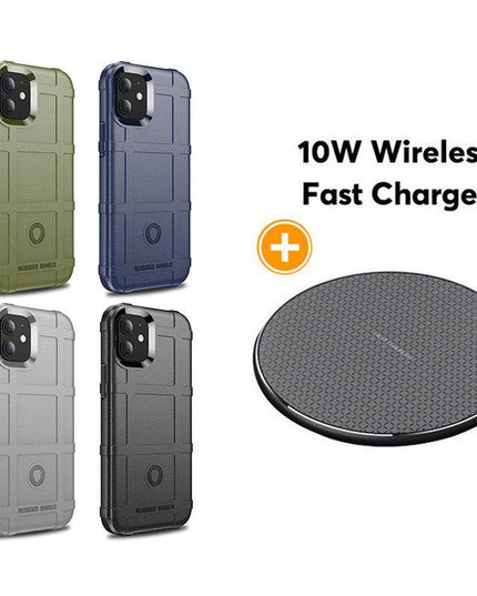 Thick Solid Armor Tactical Protective Case For iPhone 12mini - Libiyi