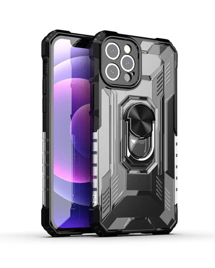 Magnetic Metal Finger Ring Holder Armor Case For iPhone - Libiyi