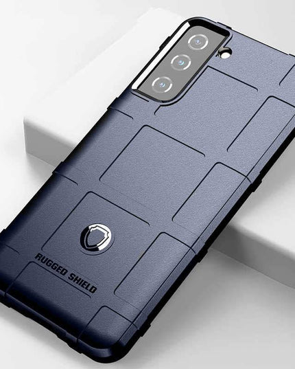 TPU Thick Solid Rough Armor Tactical Protective Cover Case For Samsung S21+ - Libiyi
