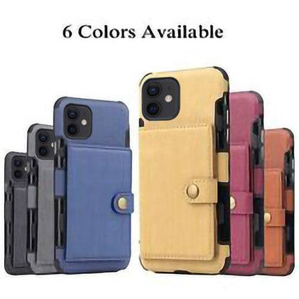Security Copper Button Protective Case For iPhone 12Mini - Libiyi