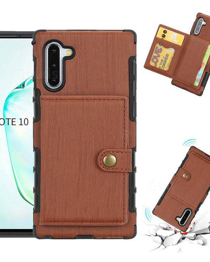 Security Copper Button Protective Case For Samsung Note 10 - Libiyi