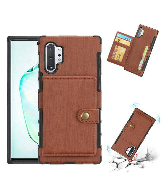 Security Copper Button Protective Case For Samsung Note 10+ - Libiyi