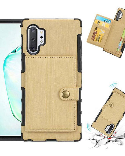 Security Copper Button Protective Case For Samsung Note 10+ - Libiyi
