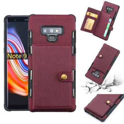 Security Copper Button Protective Case For Samsung Note 9 - Libiyi