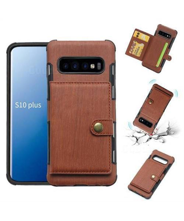 Security Copper Button Protective Case For Samsung S10 Plus - Libiyi