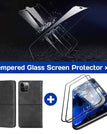 black / iPhone 12 Pro Max / With [2 Pack] Screen Protector