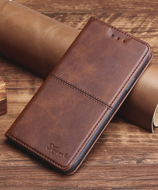 TPU + PU Leather Phone Cover Case for iPhone 7Plus/8Plus - Libiyi