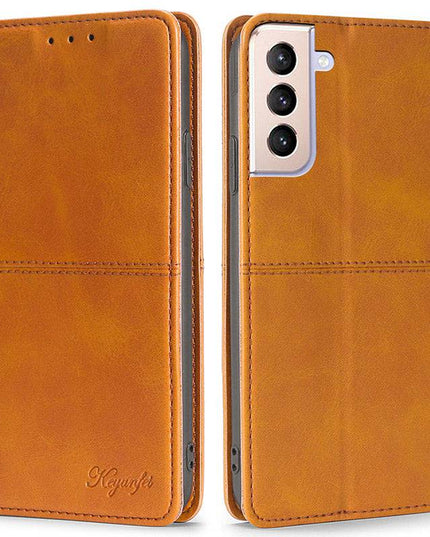 Leather Flip Wallet Cover for Samsung S21 Series - Libiyi