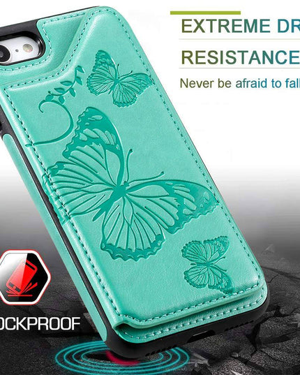 New Luxury Embossing Wallet Cover For iPhone SE2020&7/8-Fast Delivery - Libiyi