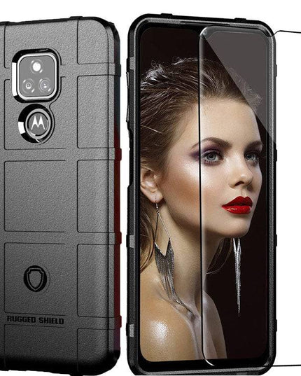 Armor Tactical Protective Case For Moto G play(2021) With Screen Protector - Libiyi