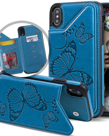 New Luxury Embossing Wallet Cover For iPhone Xs Max-Fast Delivery - Libiyi