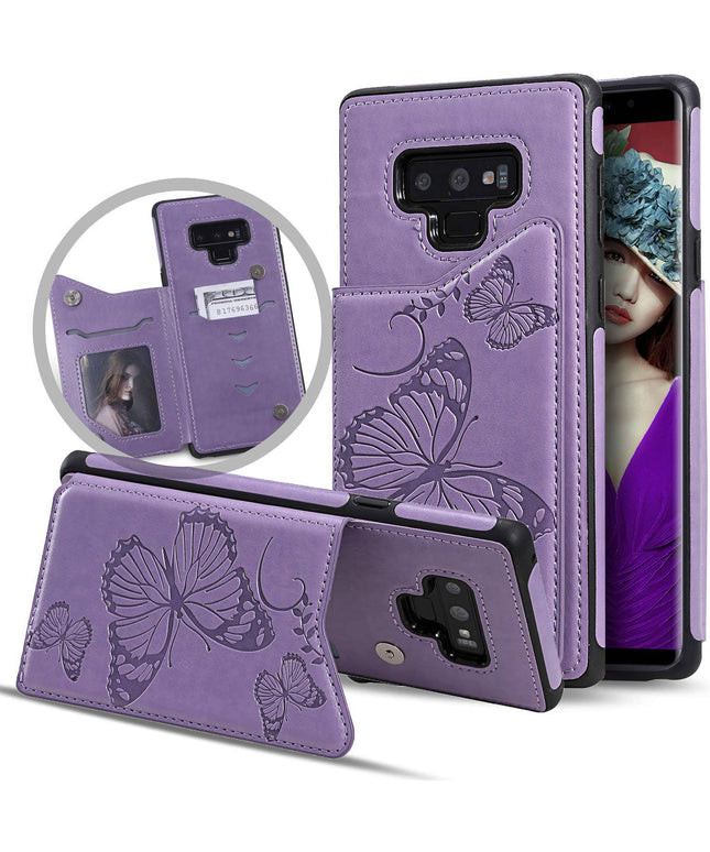 New Luxury Embossing Wallet Cover For SAMSUNG Note 9-Fast Delivery - Libiyi