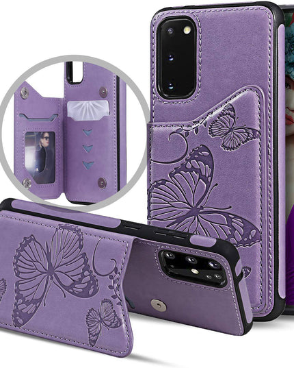 New Luxury Embossing Wallet Cover For SAMSUNG S20-Fast Delivery - Libiyi