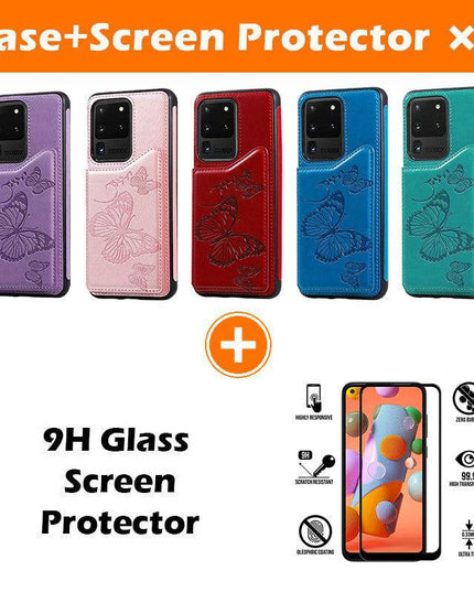 New Luxury Embossing Wallet Cover For SAMSUNG S20 Ultra-Fast Delivery - Libiyi