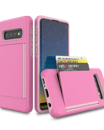 Armor Protective Card Holder Case for Samsung S10 Plus - Libiyi